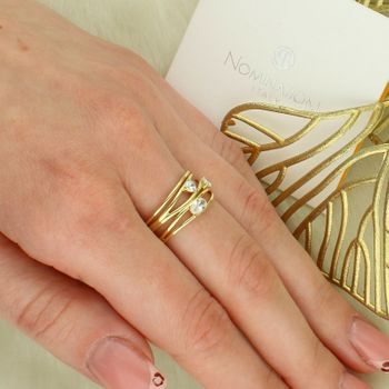 Pierścionek My Rebel Art Band ✨ srebro z białymi kamieniami i cyrkoniami  elegancka biżuteria damsk (3).jpg